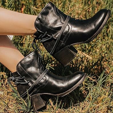 Stylish Women's Leather Ankle Boots