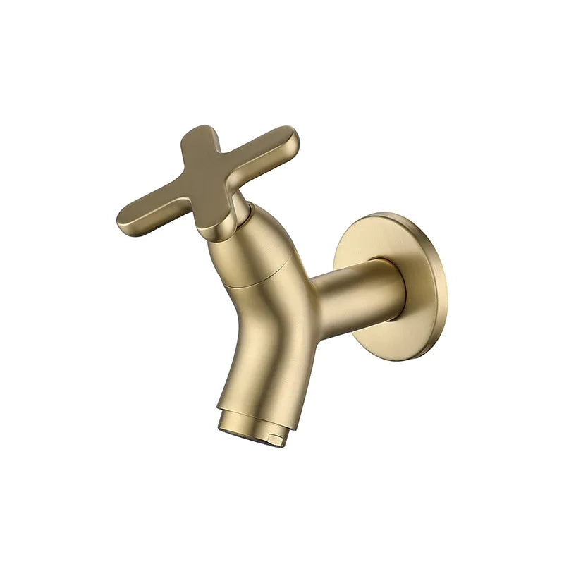 SusanSmith | BrassFlow – Wall-Mounted Cold Water Tap in Solid Brass