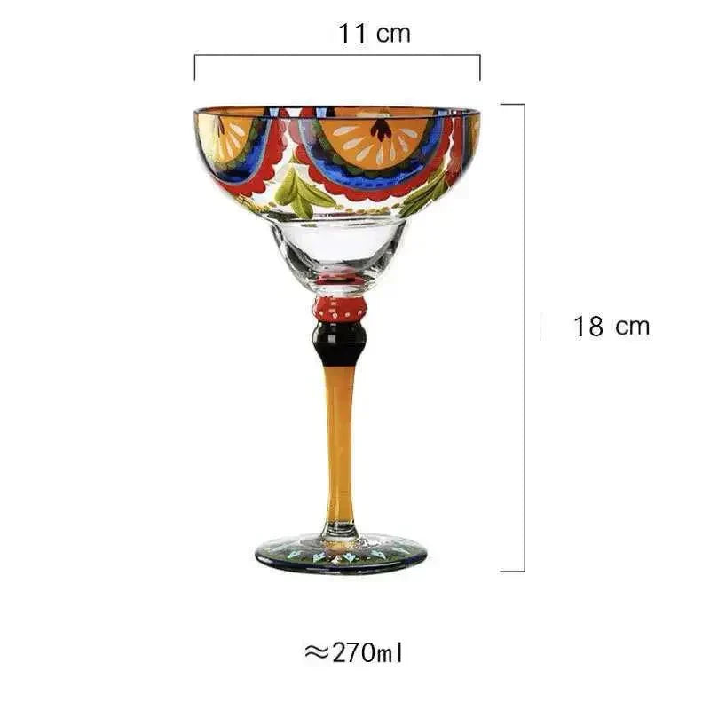SusanSmith | Coloured Margarita Glass