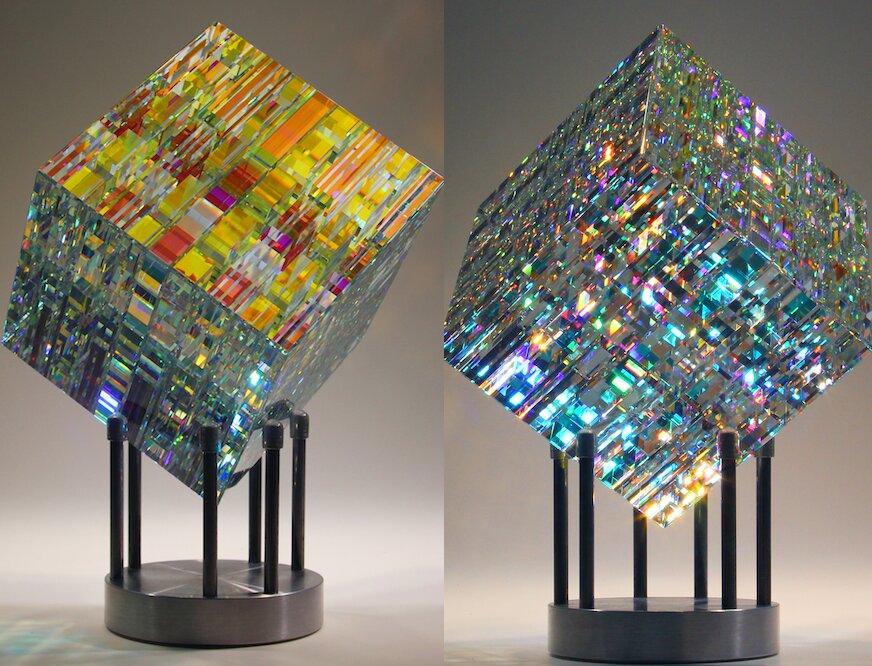 SusanSmith | Fantasy Magic Chroma Cube Art Decoration Ornaments
