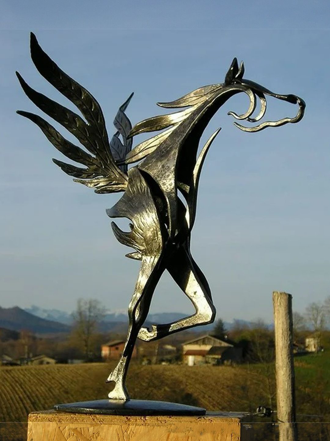 SusanSmith | Modern Metal Horse Statue