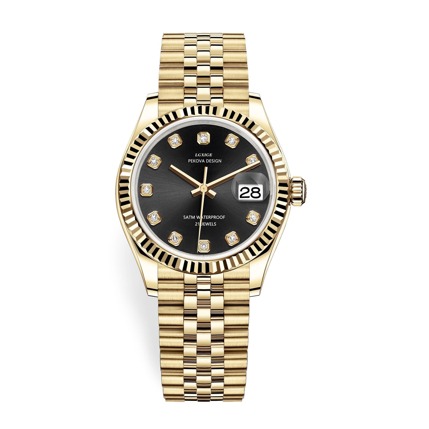 SusanSmith | Stainless Steel Wristwatch | Classic Design