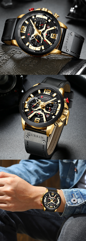 SusanSmith SusanSmith™ Curren Casual Watch | A Stylish & Timeless Timepiece for Men