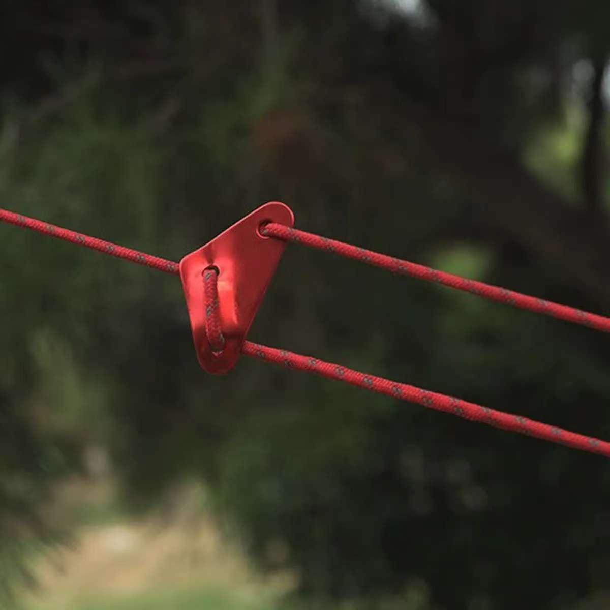 Triangle Aluminum Rope Tensioners - 12pcs