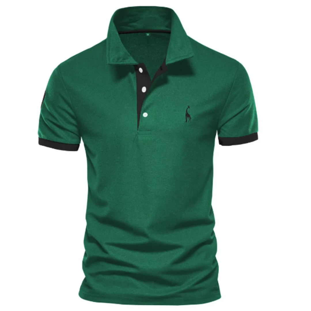 Image of Troy | Men's Slim Fit Short Sleeve Polo Shirt