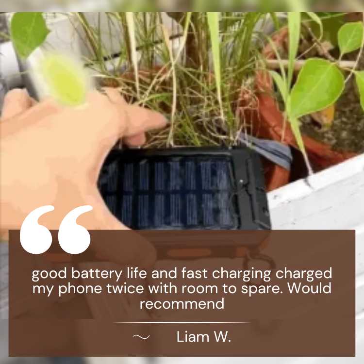 Universal 10000mAh Solar Power Bank for Outdoor & Emergency Use