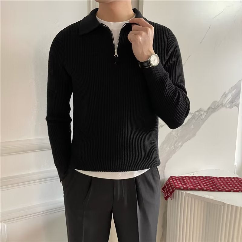 Image of Wes | Men's Zip Sweater