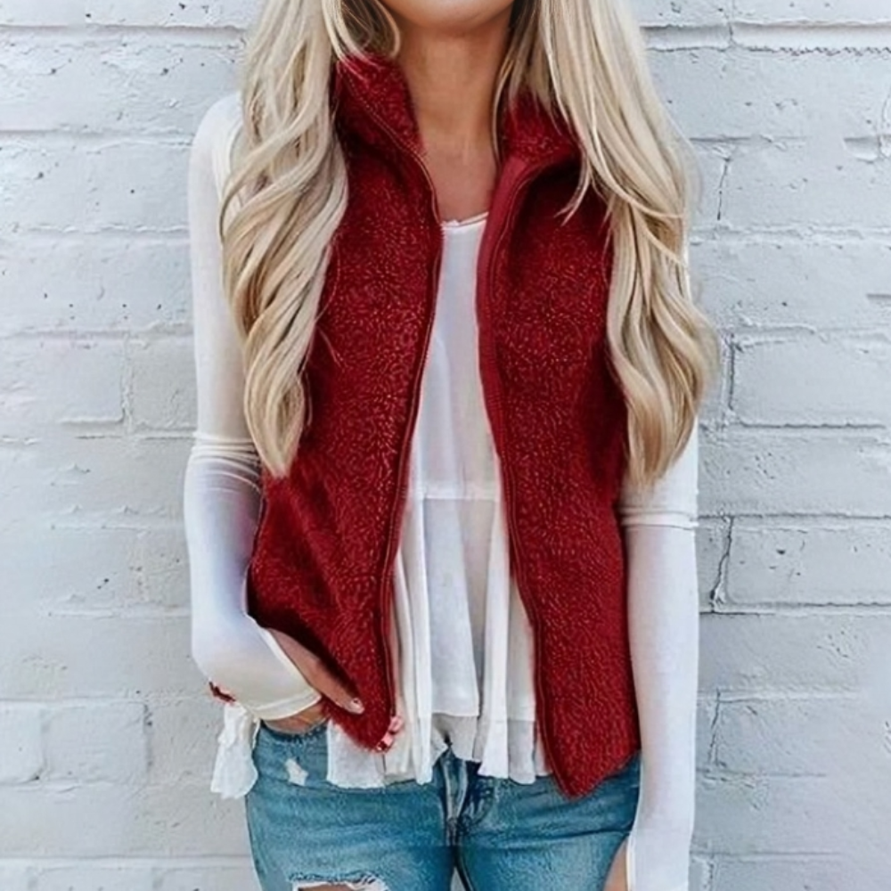 Women's All-Season Gilet Vest – Ideal for Leisure and Travel
