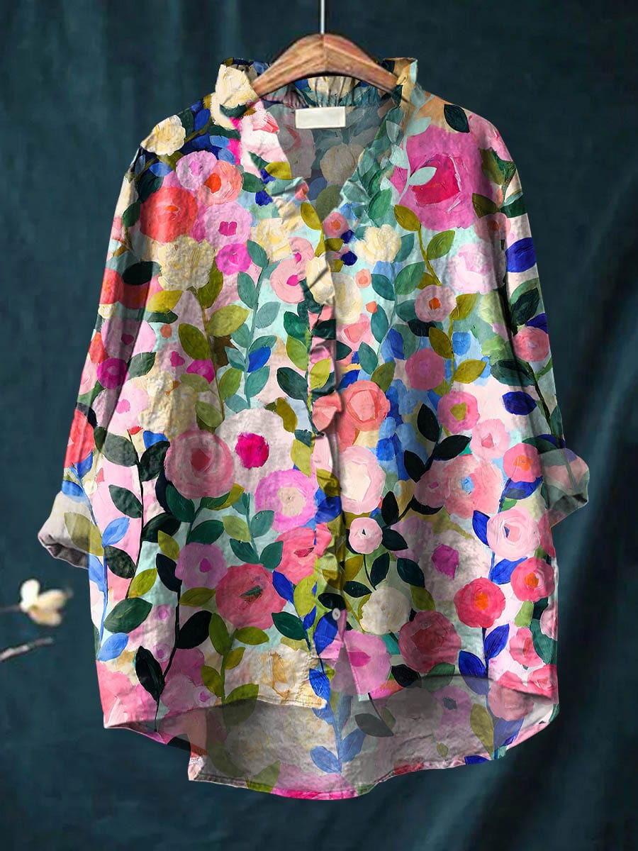 Women's Floral Print Blouse