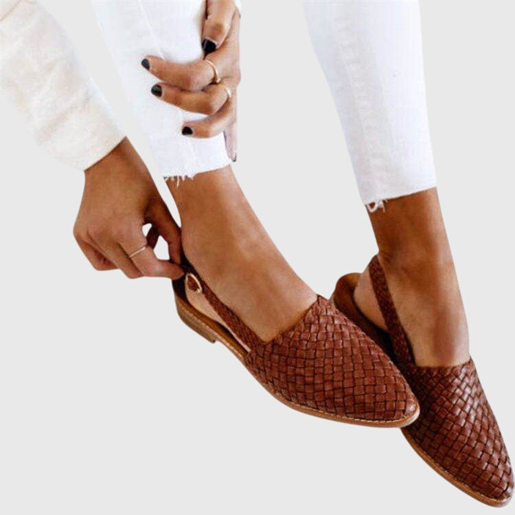 Women's Orthopedic Woven Flats
