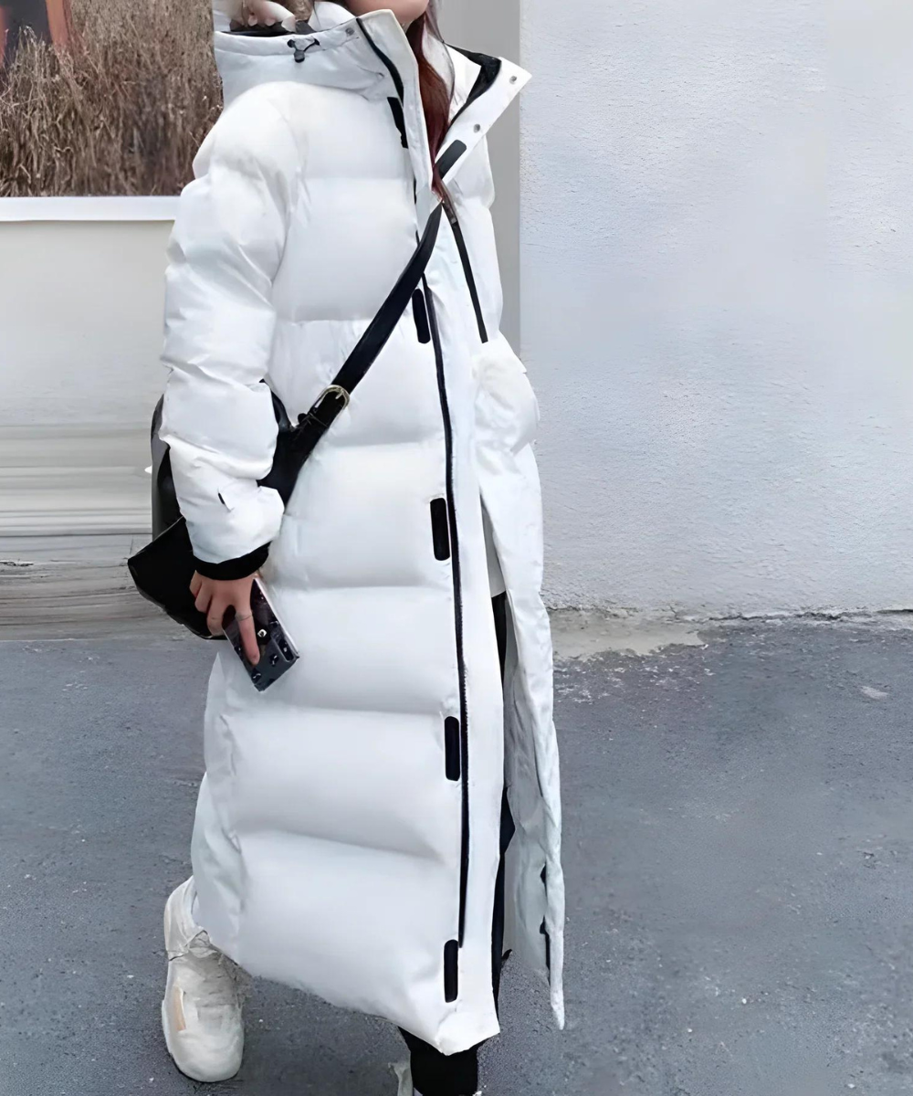 Women's Winter Jacket - Long, Warm and Water-Repellent