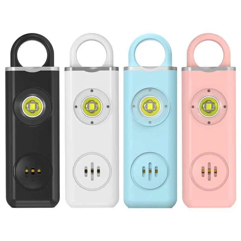 130dB Rechargeable Personal Safety Alarm Keychain