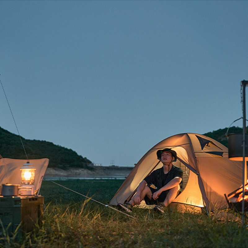 2-Person Freestanding Quick-Setup Camping Tent