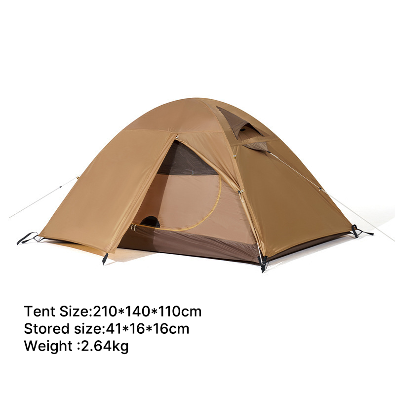 2-Person Freestanding Quick-Setup Camping Tent