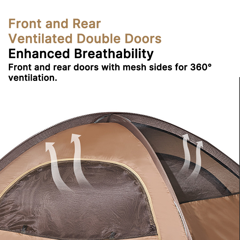 2-Person Freestanding Quick-Setup Camping Tent