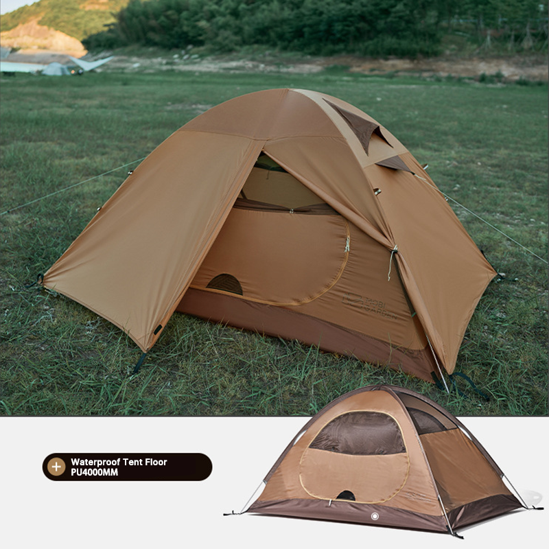 2-Person Freestanding Quick-Setup Camping Tent