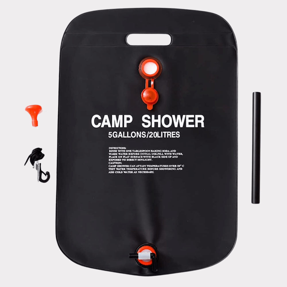 20L Portable Solar Camp Shower for Outdoor Use