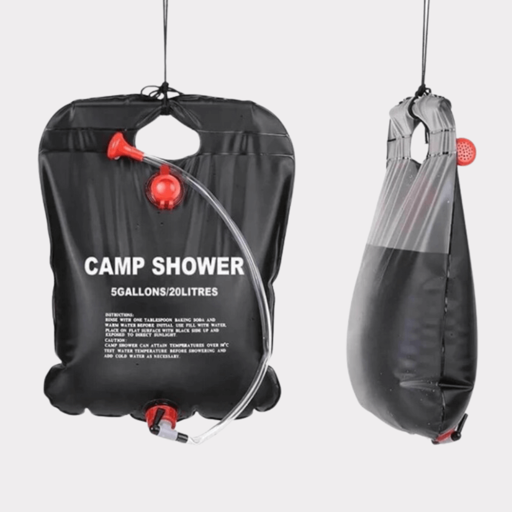 20L Portable Solar Camp Shower for Outdoor Use