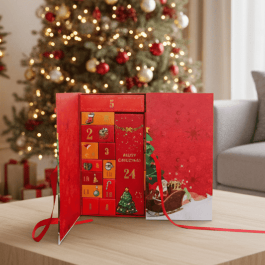 24-Day Christmas Advent Calendar with Festive Surprises
