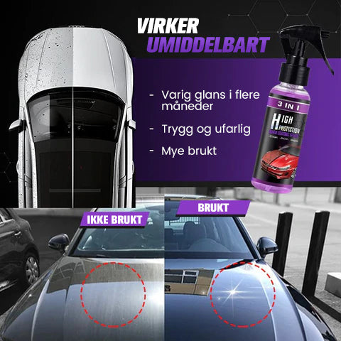 3 in 1 Car Care Spray - Quick, Effective, High Protection