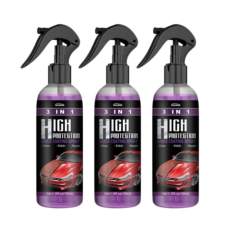 3 in 1 Car Care Spray - Quick, Effective, High Protection