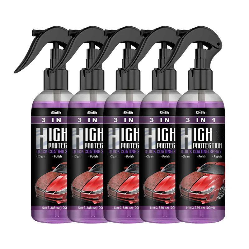 3 in 1 Car Care Spray - Quick, Effective, High Protection