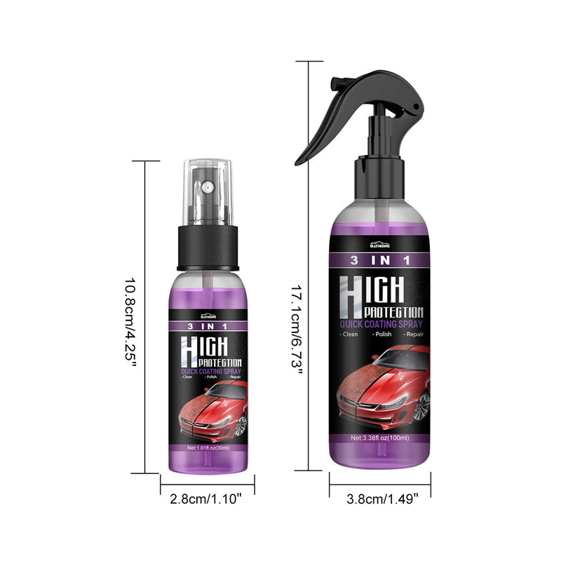 3 in 1 Car Care Spray - Quick, Effective, High Protection