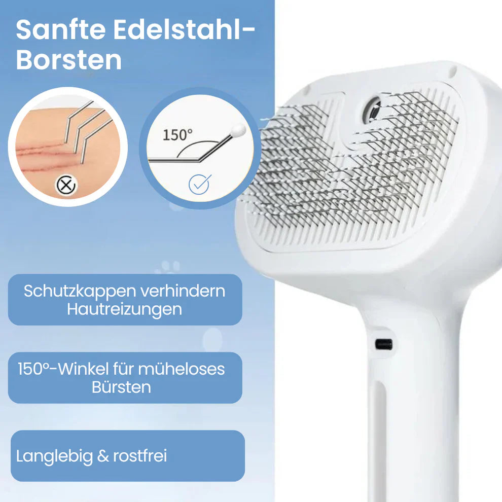3-in-1 Fur Brush with Spray Mist