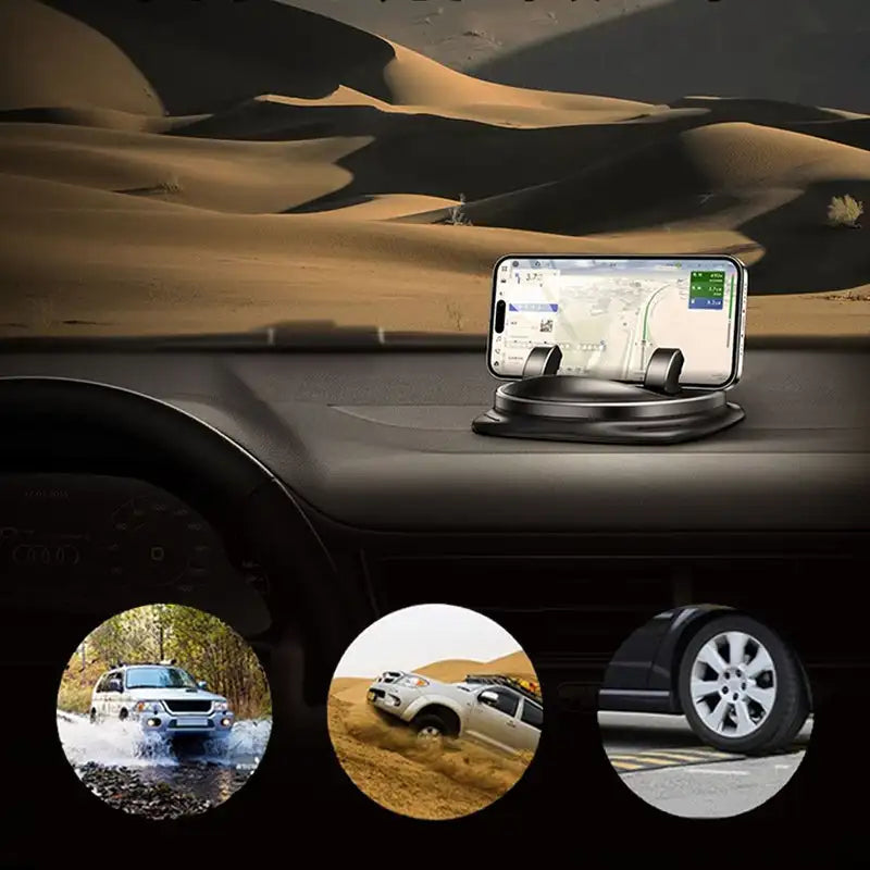 360° RotateX - Universal Phone Holder for Car