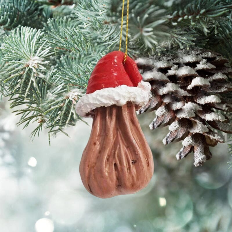 3D Acrylic Christmas Bauble - Elegant Hanging Ornament for Christmas Trees and Decoration