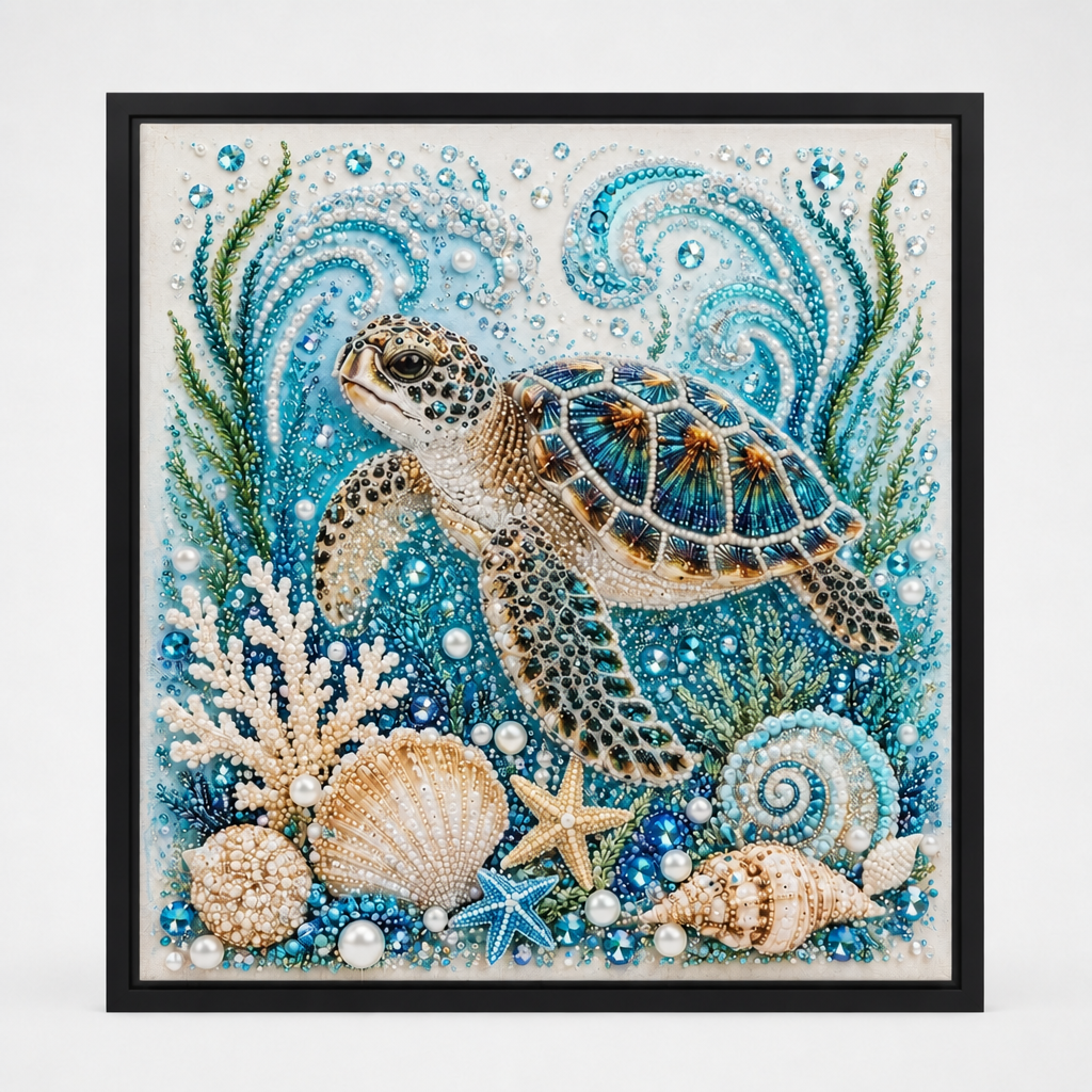 3D Pearl Mosaic Art Kit – Jellyfish