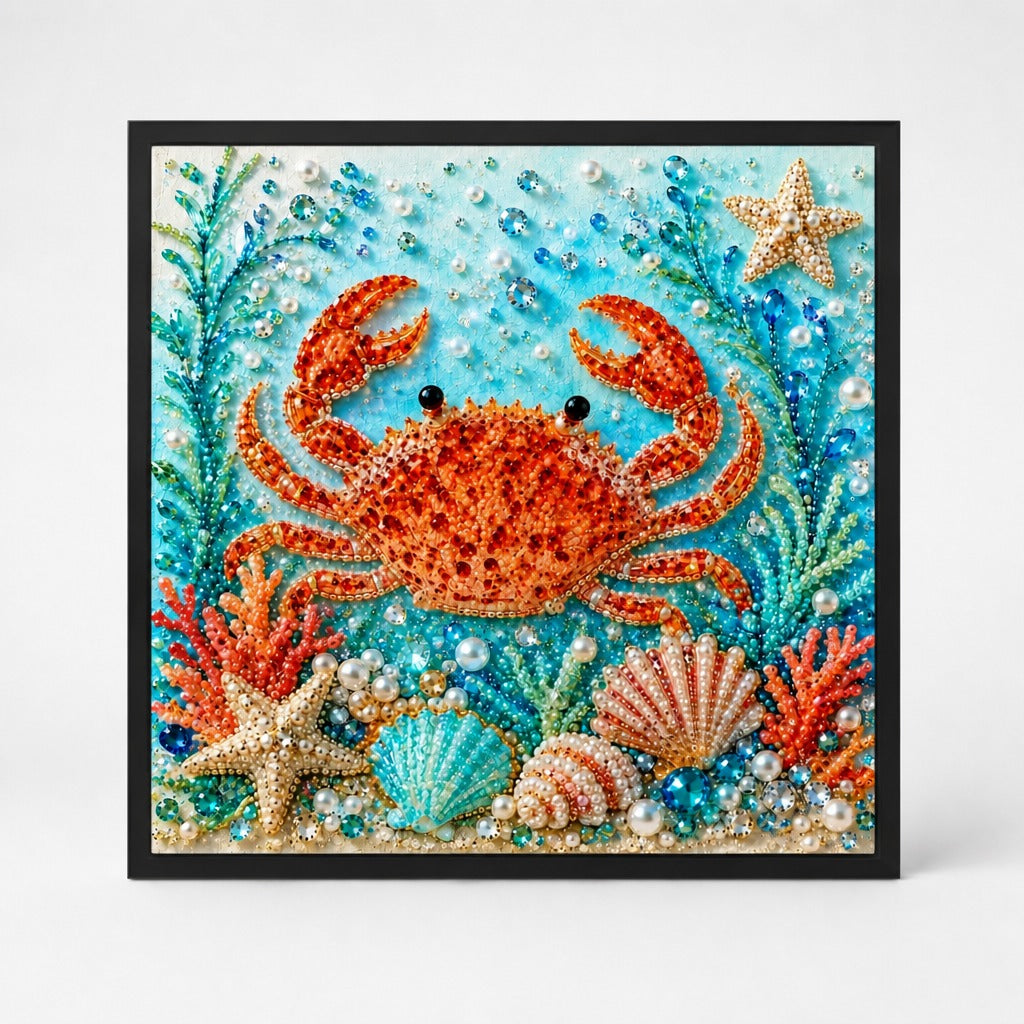 3D Pearl Mosaic Art Kit – Jellyfish