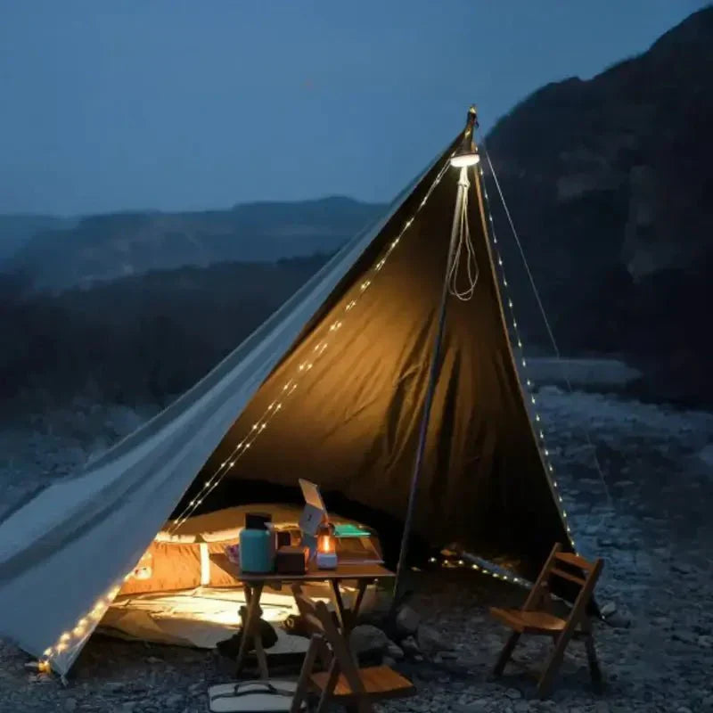 4-in-1 Retractable Camping Lantern