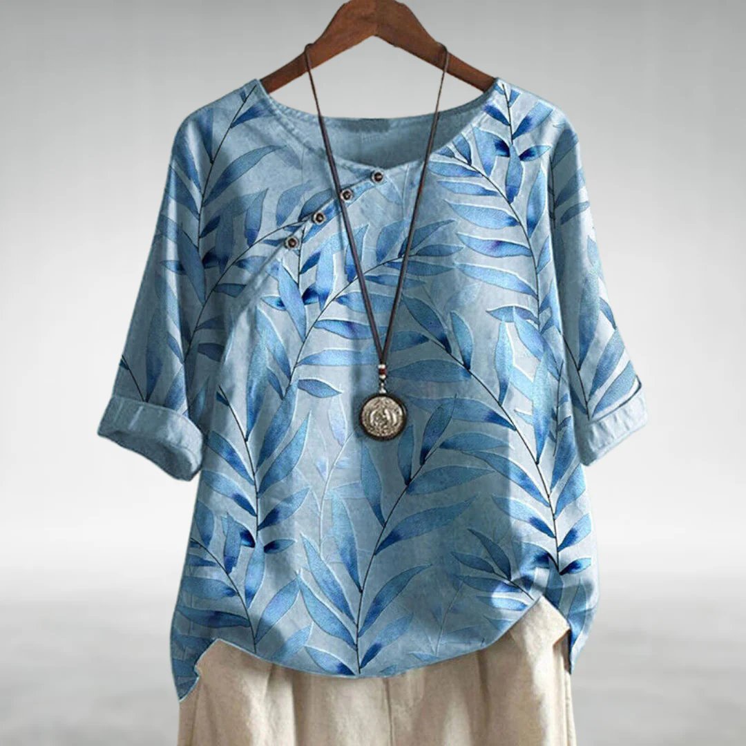 Image of Women's Floral 3/4 Sleeve Blouse