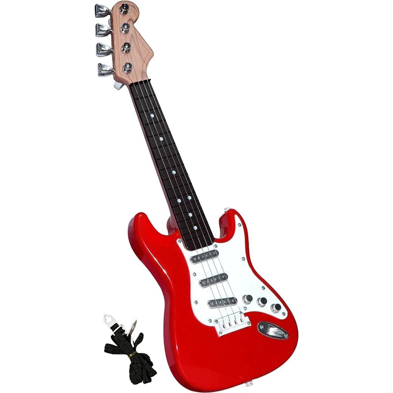 4-String Electric Guitar for Kids – Portable Musical Instrument