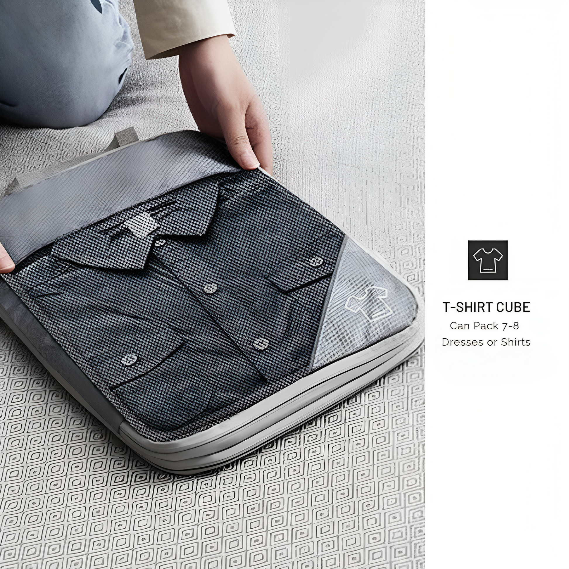 5 pcs - Compression Packing Cubes
