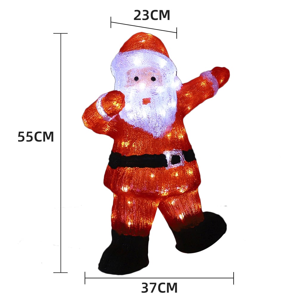 55 cm Santa Claus with LED Lights