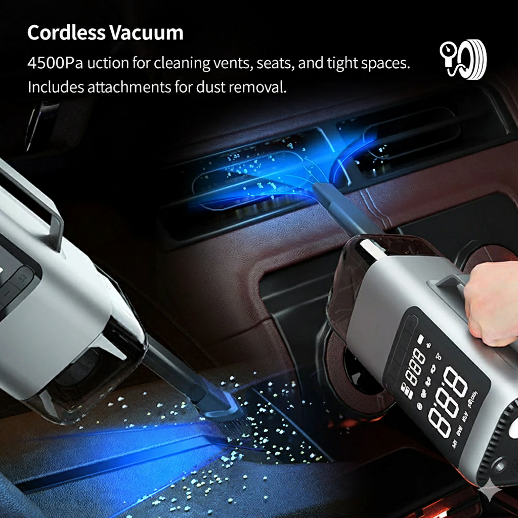 9-in-1 Multifunction Car Emergency Tool Kit