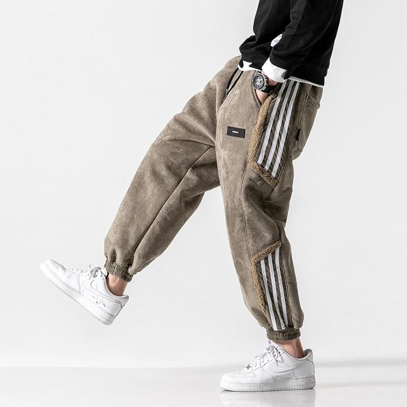 Image of Aaron | Men's Striped Joggers Sweatpants