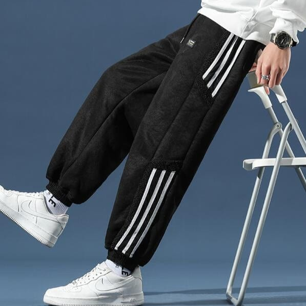 Image of Aaron | Men's Striped Joggers Sweatpants