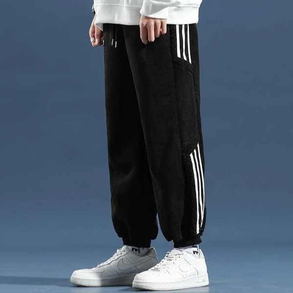 Image of Aaron | Men's Striped Joggers Sweatpants