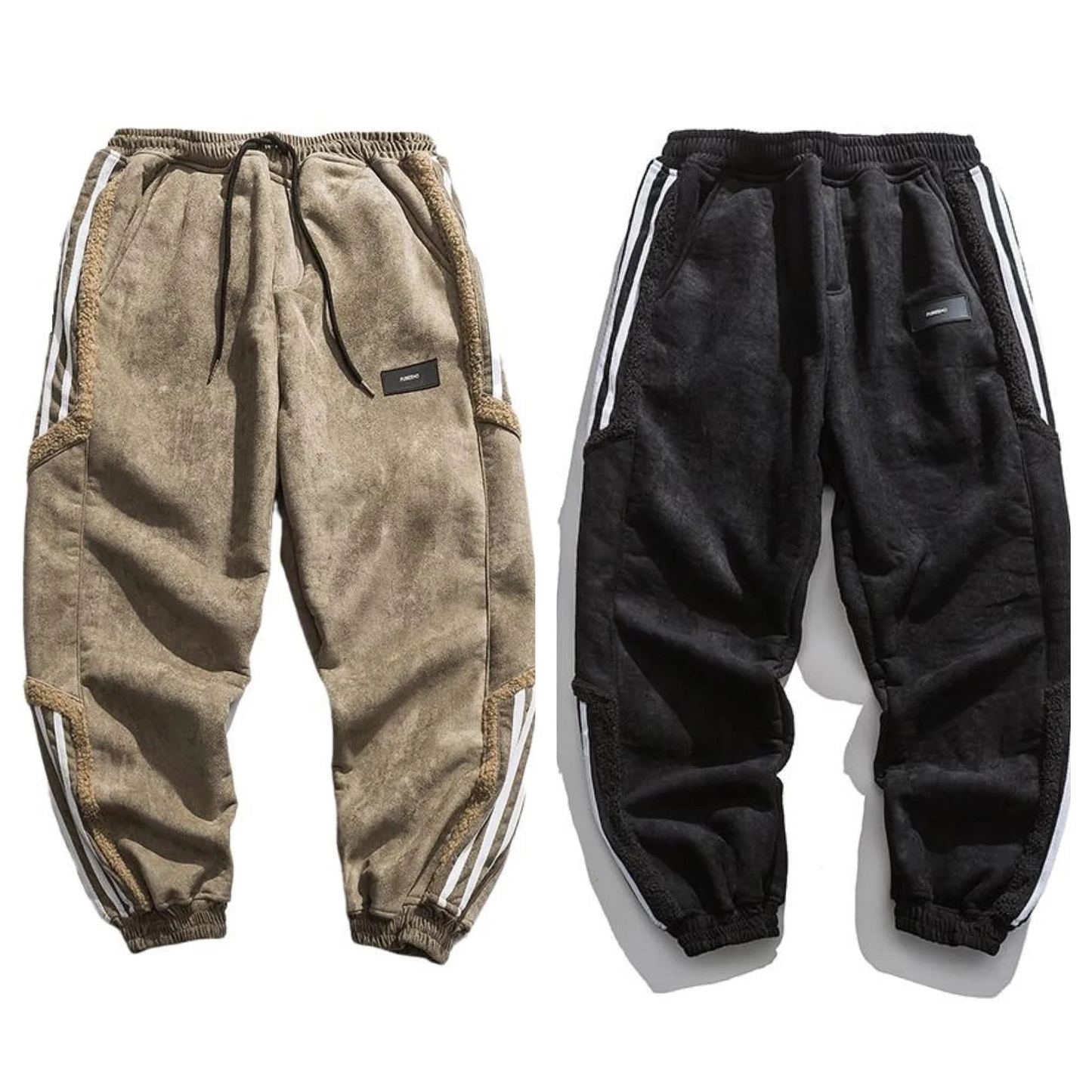 Image of Aaron | Men's Striped Joggers Sweatpants