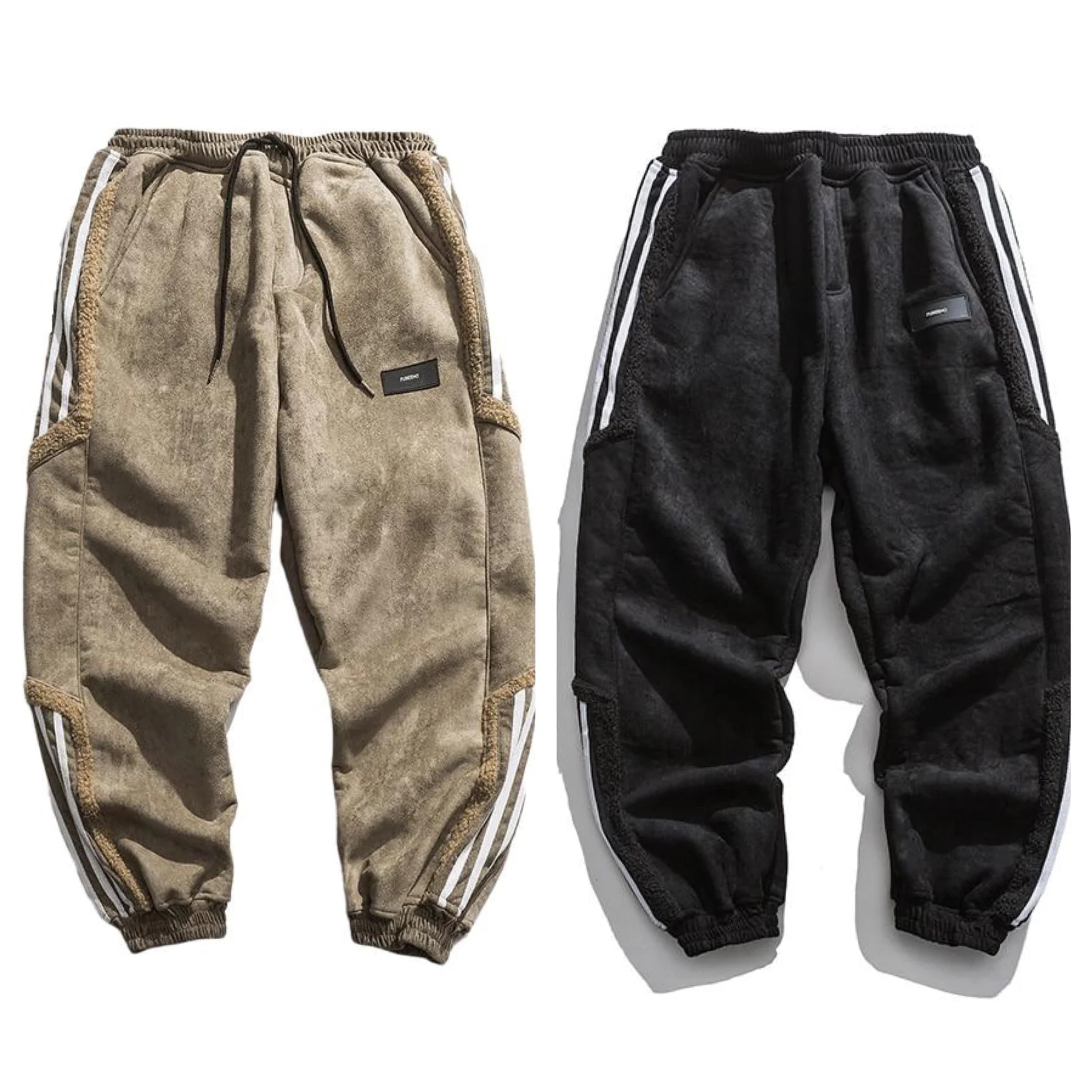 Image of Aaron | Men's Striped Joggers Sweatpants