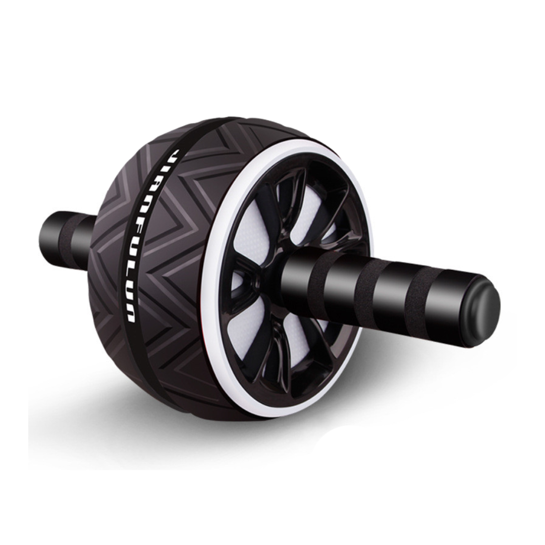 Ab Roller Pro Abdominal Muscle Trainer with Wide Wheels and Non-Slip Mat – Effective Home and Gym Workout