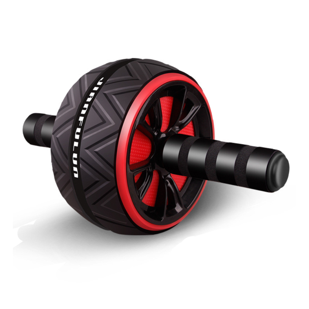 Ab Roller Pro Abdominal Muscle Trainer with Wide Wheels and Non-Slip Mat – Effective Home and Gym Workout