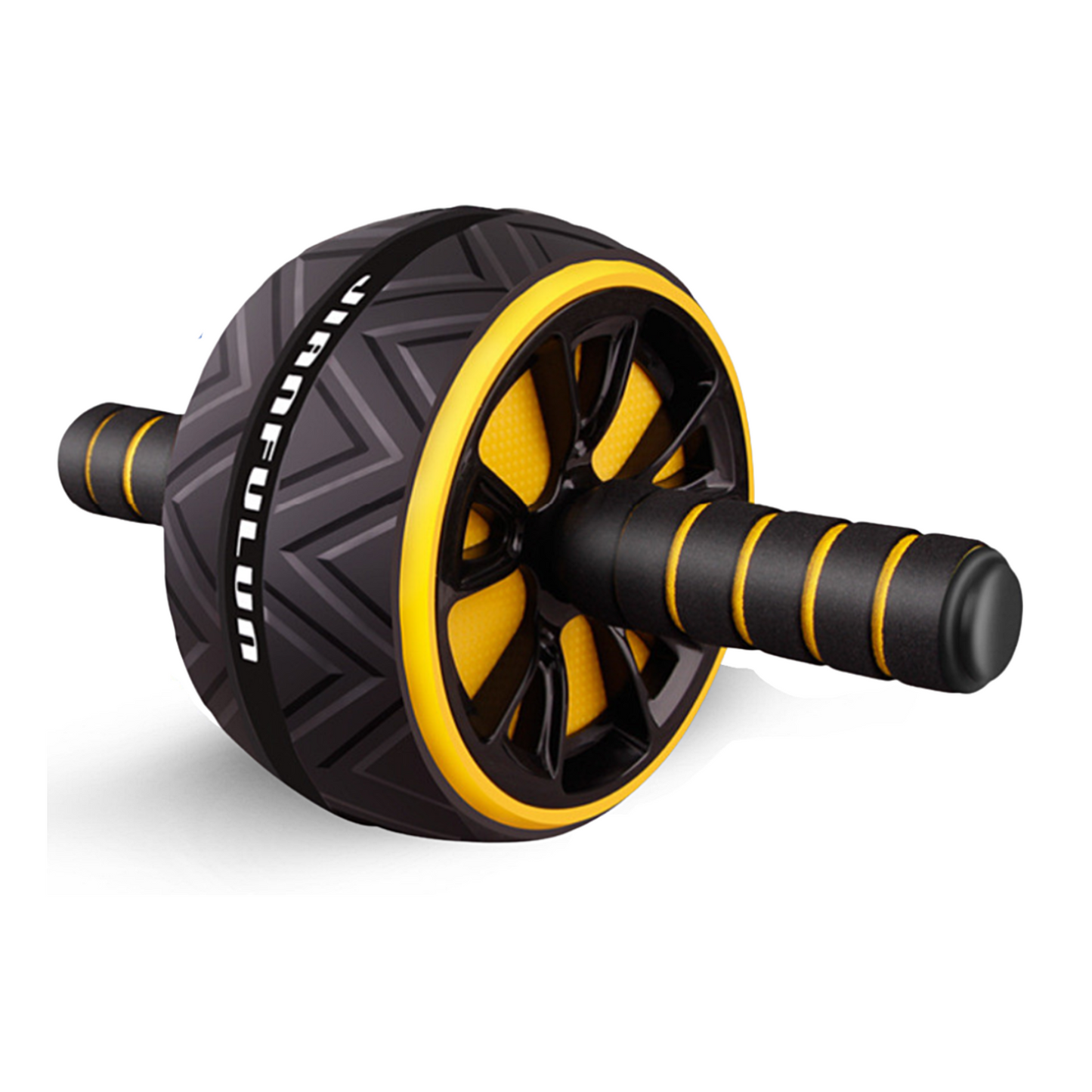 Ab Roller Pro Abdominal Muscle Trainer with Wide Wheels and Non-Slip Mat – Effective Home and Gym Workout