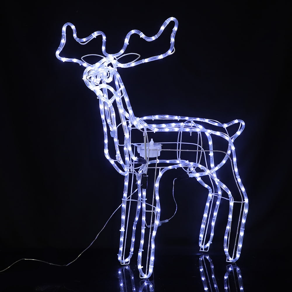 Acrylic Reindeer with LED Lights - 74 cm