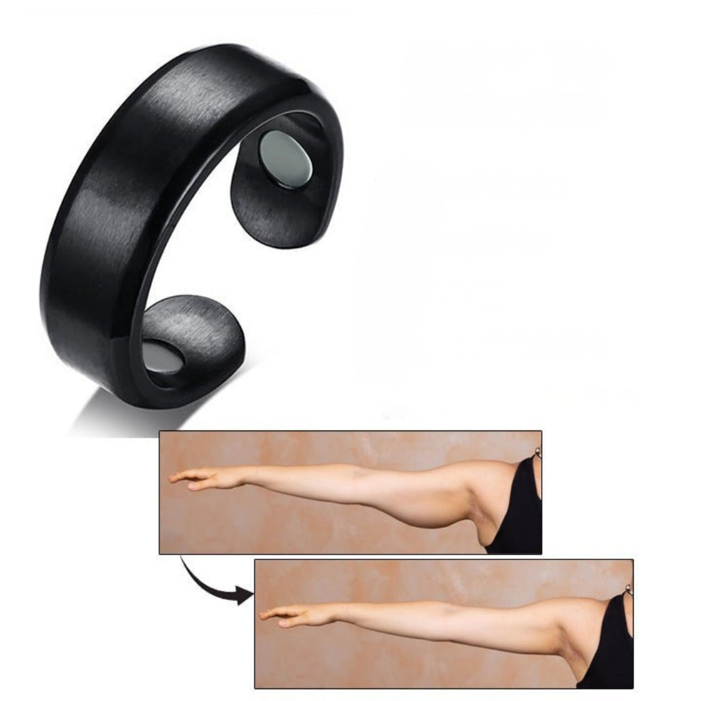 Acupressure Ring | Hand Massage Stimulation | Adjustable Comfort Ring | Magnetic Therapy