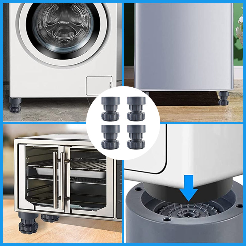 Adjustable Height Washing Machine Support - Noise-Reducing & Durable