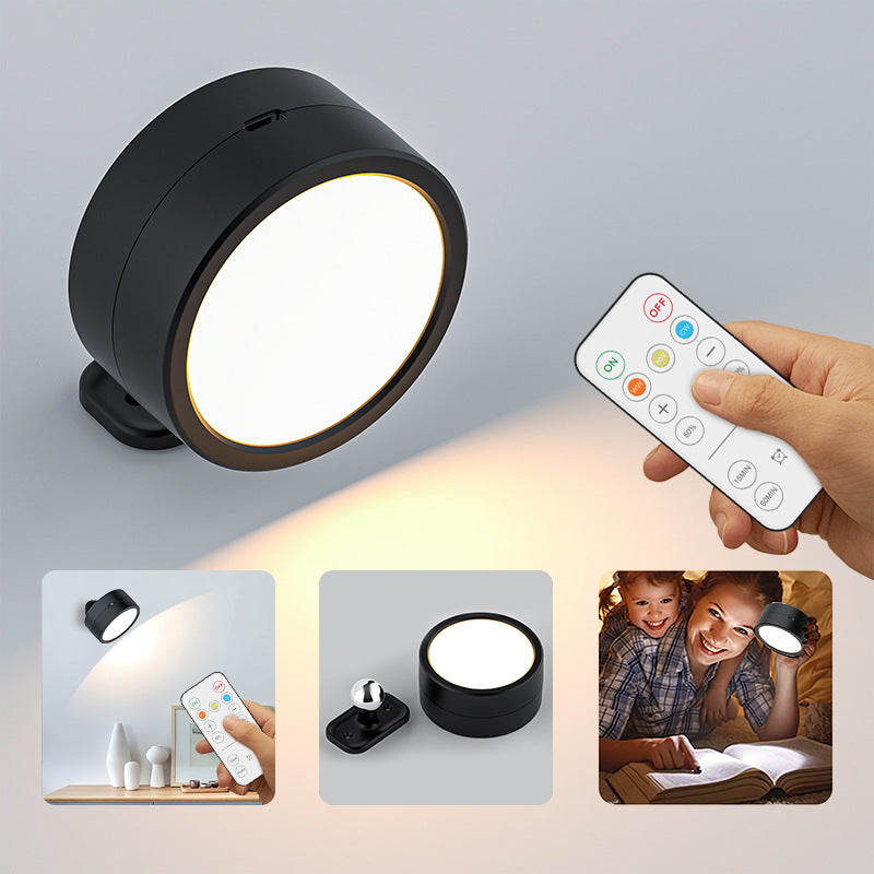 Adjustable RGB LED Accent Spotlight with Remote and USB-C Mount